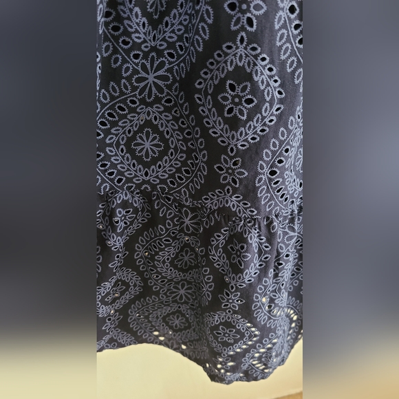 Maternity Busem Navy Dress Shirt Size Large - Picture 5 of 13